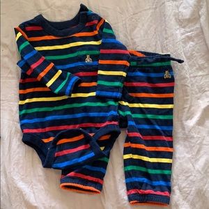 Rainbow GAP 3-6 month outfit